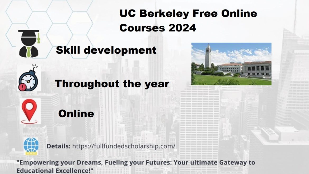 UC Berkeley Free Online Courses 2024