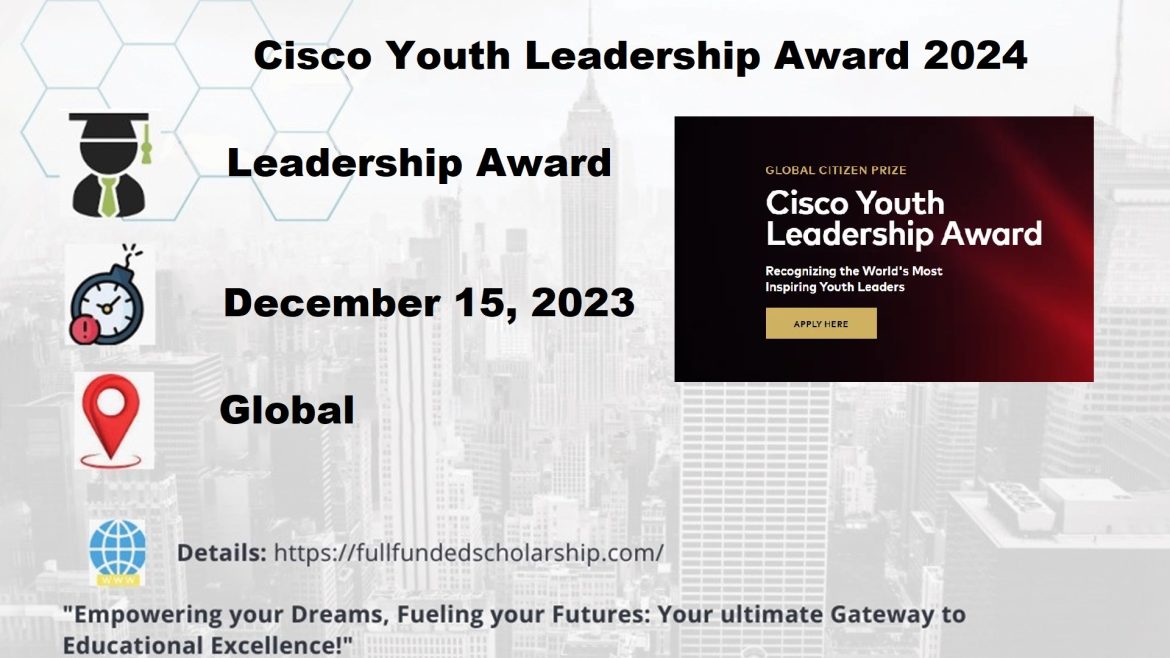Cisco Youth Leadership Award 2024