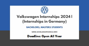 Volkswagen Internships 2024 Germany