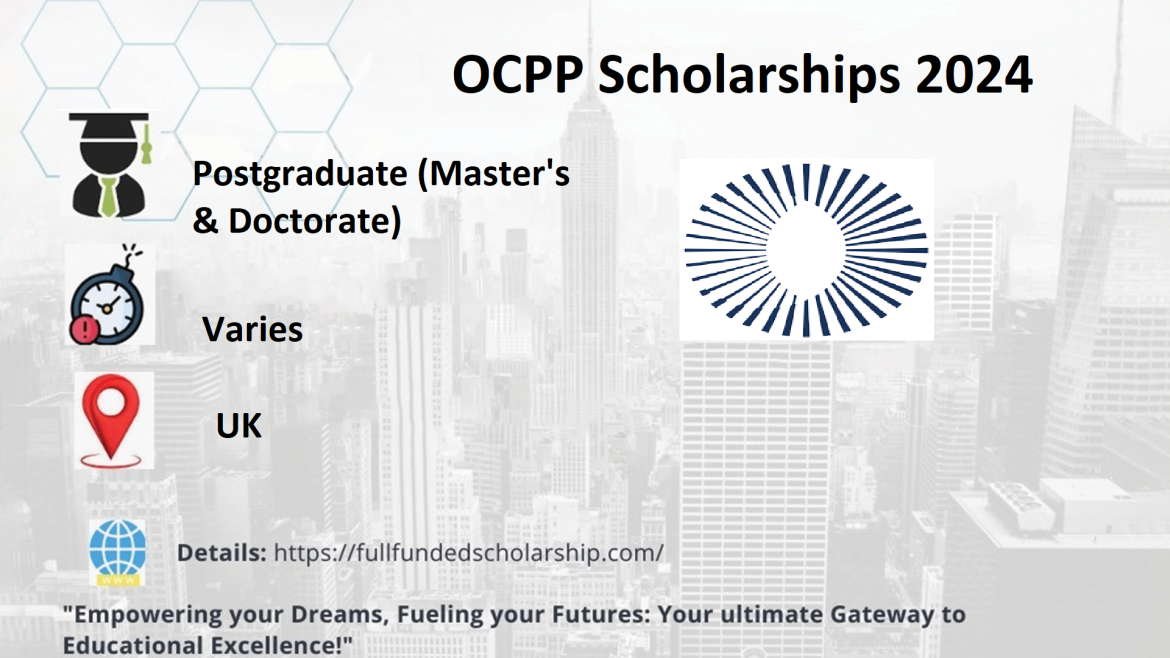 OCPP Scholarships 2024
