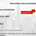 RonranGlee Literary Scholarship 2024
