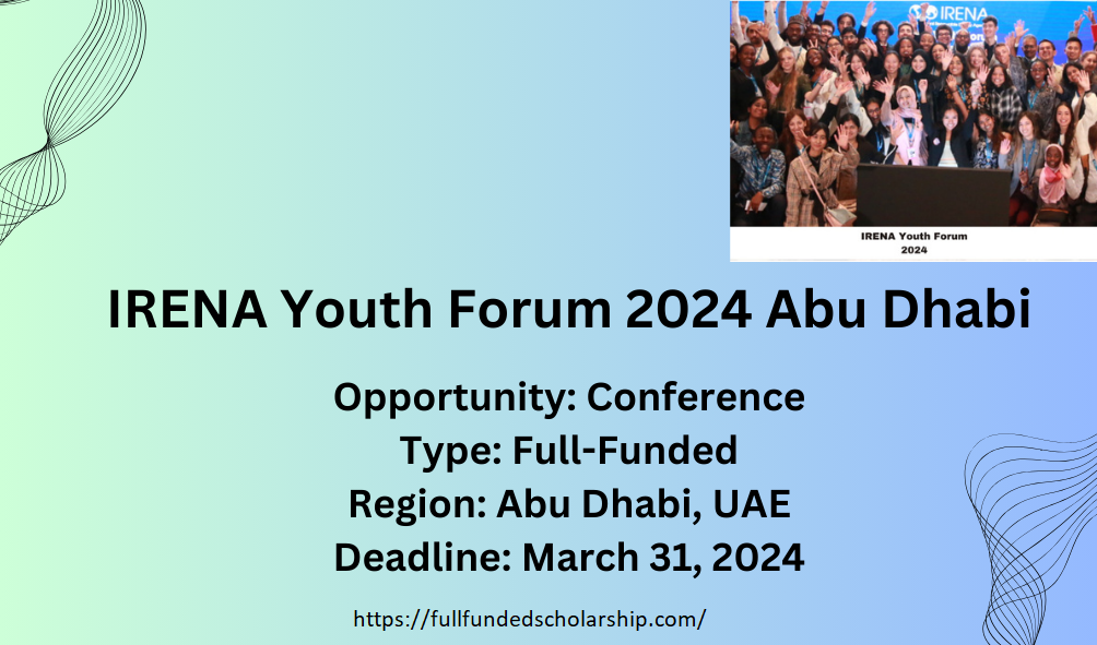 IRENA Youth Forum 2024 Abu Dhabi