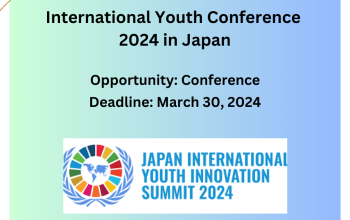 International Youth Conference 2024 in Japan